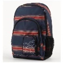 Women&#39;s Jrs Roxy Noble Trek Backpack Dark Blue W/ Multicolored Stripes New $59 - £31.45 GBP