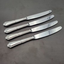 Wallace Silversmiths Barocco Pierced Knives Set of 4 Stainless Steel  - £29.88 GBP