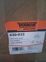 Drive Axle Shaft Dorman 630-033, Select Gmc Chevy - $102.96