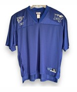 Middle Tennessee MTSU Blue Raiders Reebox Football Jersey Mens XL Blue V... - €18,79 EUR