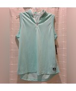 Womens Adidas Sleeveless Polo size XL mint green NWT - $23.25 CAD