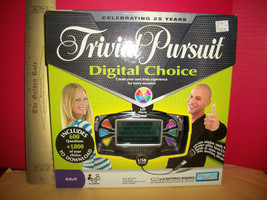 Toy Gift Computer Game Parker Brother Trivial Pursuit Digital Choice Interactive - £14.94 GBP