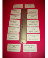 Home Treasure Paper Gardiner Lodge #9 Supper Ticket IOOF Maine Odd Fello... - $13.00 CAD