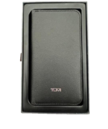 NIB TUMI Folio Wallet Case iPhone XS MAX leather cellular cover credit c... - £76.12 GBP