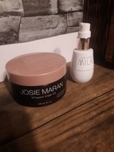 Josie Maran Pure Argan Milk Hydrating 0.98 fl oz &amp; 8 oz. ROSE BUD BODY BUTTER - £32.41 GBP