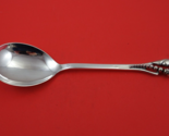 Blossom by SVT Danish .925 Silver Berry Spoon 10 1/4&quot; Heirloom Silverware - $484.11