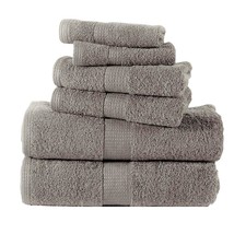 Bath Towels For Bathroom Set - 100% Cotton Towels Set, 6 Pc Absorbent Towel Sets - £29.89 GBP