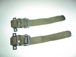 US ARMY WWII MINT CONDITION 2 x STRAPS FOR AN/PRC-2 BC-1306 RADIO BASE,F... - $9.99