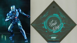 Stan Lee AND Bob Layton SIGNED Hot Toys Sideshow Stealth Iron Man Action... - £751.36 GBP