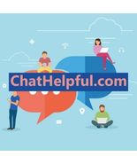 ChatHelpful .com / Domains For Sale / Business Brand, Website Name / Por... - $38.61