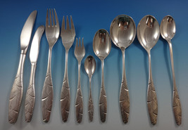 Diamant by A. Dragsted Danish Sterling Silver Flatware Set 117 Pcs Unique Modern - £11,073.05 GBP