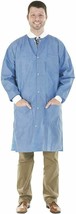 SMS 45 GSM Disposable Lab Coat Gown With Knit Cuffs, Collar 2 Pockets 20... - £39.33 GBP