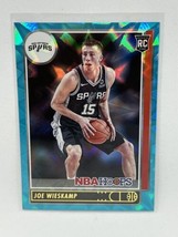 2021-22 NBA Hoops Joe Wieskamp Teal Explosion Rookie San Antonio Spurs #245 - £3.72 GBP