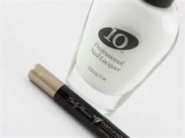 10 Professional Nail Lacquer #405 &quot;Lady in White&quot; - $9.77