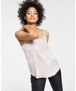 MSRP $49 Bar III Womens Metallic Camisole Biege Size Medium - $18.52