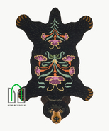 Hand Tufted Rug Animal Tibetan Aztec Polar Bear Rug Shape Carpet - £116.77 GBP