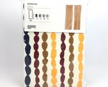 IKEA AROMATISK Luna Gil Curtain Multicolor 57x98&quot; 305.445.33  100% Cotton - $74.23