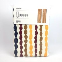 IKEA AROMATISK Luna Gil Curtain Multicolor 57x98&quot; 305.445.33  100% Cotton - £58.64 GBP