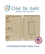 Child Be Safe Child and Pet Proof IVORY Wide Rocker Switch Safety Cover,... - £10.08 GBP