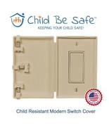 Child Be Safe Child and Pet Proof IVORY Wide Rocker Switch Safety Cover,... - $236.25 MXN