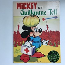 Disney Mickey et Guillaume Tell 76&#39; Comic Book French  Swiss National Museum - £21.24 GBP