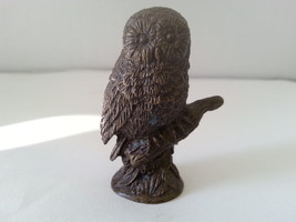  Franklin Mint Owl - Treasury of Owls Collection - French Animalier Bronze - £38.83 GBP