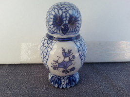 Franklin Mint - Treasury of Owls Collection - Done in Delft of Holland S... - $49.00