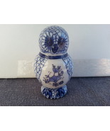 Franklin Mint - Treasury of Owls Collection - Done in Delft of Holland Style - $49.00
