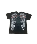 Vintage Y2k Salvation Affliction Cross Gothic Skull Shirt Jesse Pinkman ... - £26.40 GBP