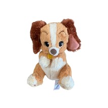 Disney Lady and the Tramp Plush Dog Stuffed Animal Toy 9.5 in Tall Seated - $9.89