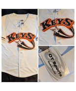 2013 Frederick Keys White Minor League Baseball Jersey MD  OT Sports Lar... - $92.52