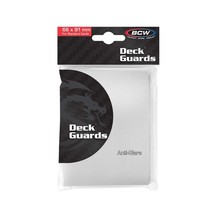 1 pack of 50 BCW White Double Matte Deck Guard Standard Sized Card Sleeves - $5.76