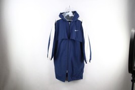 Vintage Nike Swim Mens Large Travis Scott Mini Swoosh Fleece Lined Hooded Jacket - £64.26 GBP