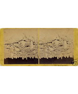 Home Treasure Photo Kilburn Stereoview Card #198 Frost Work Ice Old Ster... - $14.24