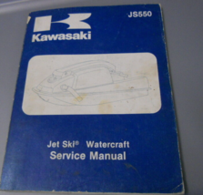 1982 1983 Kawasaki JS550 Servizio Negozio Manuale OEM 99963-0051-01 Worn - $29.99