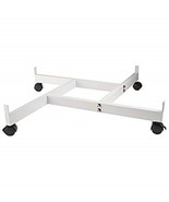 Only Hangers 4-Way Gridwall Panel Base with Casters- White - $37.31