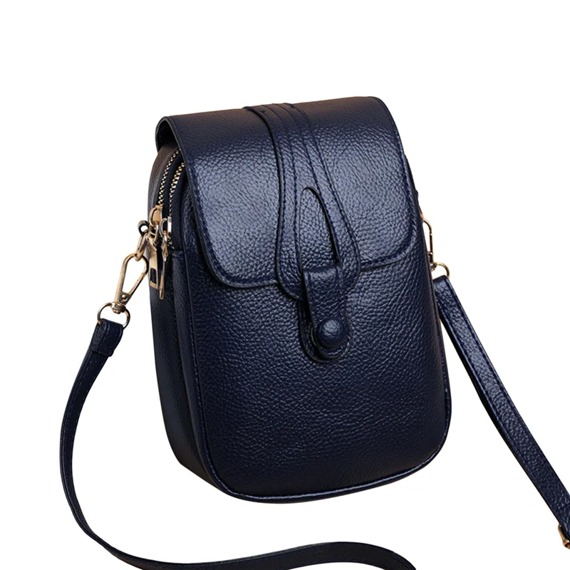 Ll shoulder bags for women retro pu leather crossbody phone purse messenger bag handbag thumb200