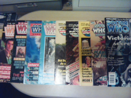 DOCTOR WHO MAGAZINE x9 1984-2001 +BONUS #93, 103-4, 107, 137, 140, 145, ... - $661.50 MXN