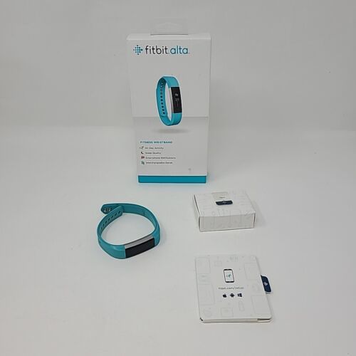 Primary image for Fitbit Alta Fitness Wristband Activity Tracker Blue Band Doesn't Hold Charge