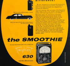 1954 Triplett 630 Volt Ohm Mil Meter Advertisement Vintage Electronics D... - $558.63 MXN