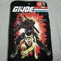  GI Joe Snake Eyes Commando American Hero Gray T-shirt Men&#39;s Small  - $22.76