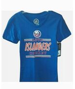 NWT New york islanders logo hockey  girls t shirt size small 6/6X - $10.99