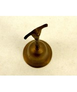 Brass Prayer Bell, Indian Temple Worship, Pooja, Vintage/Antique, Made i... - $33.61 CAD