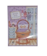 The Craft Collection Unlimited Baby&#39;s Crib Counted Cross Stitch Kit New ... - £16.11 GBP