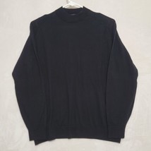 Marcello Sport Men’s Large 1/4 Zip Sweater Extra Fine Merino Wool Cashmere - £25.99 GBP