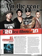 Avenged Sevenfold Nightmare Best Rock Album 2010 Revolver 2-page article print - £3.12 GBP