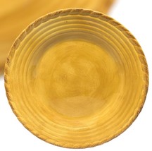 Artimino Tuscan Countryside Yellow Stoneware Handcrafted Dinner Plate - ... - $23.20