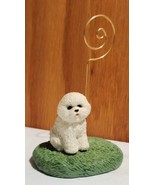Conversation Concepts Bichon Frise Resin Memo/Photo Holder - $10.79