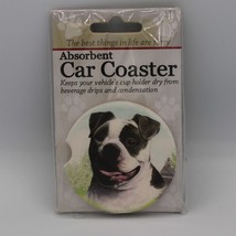 Super Absorbent Car Coaster - Dog - American Bulldog - £4.34 GBP
