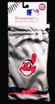 CLEVELAND INDIANS Eyeglass/Sunglass Drawstring Microfiber Bag &amp;Cleaning ... - £3.90 GBP